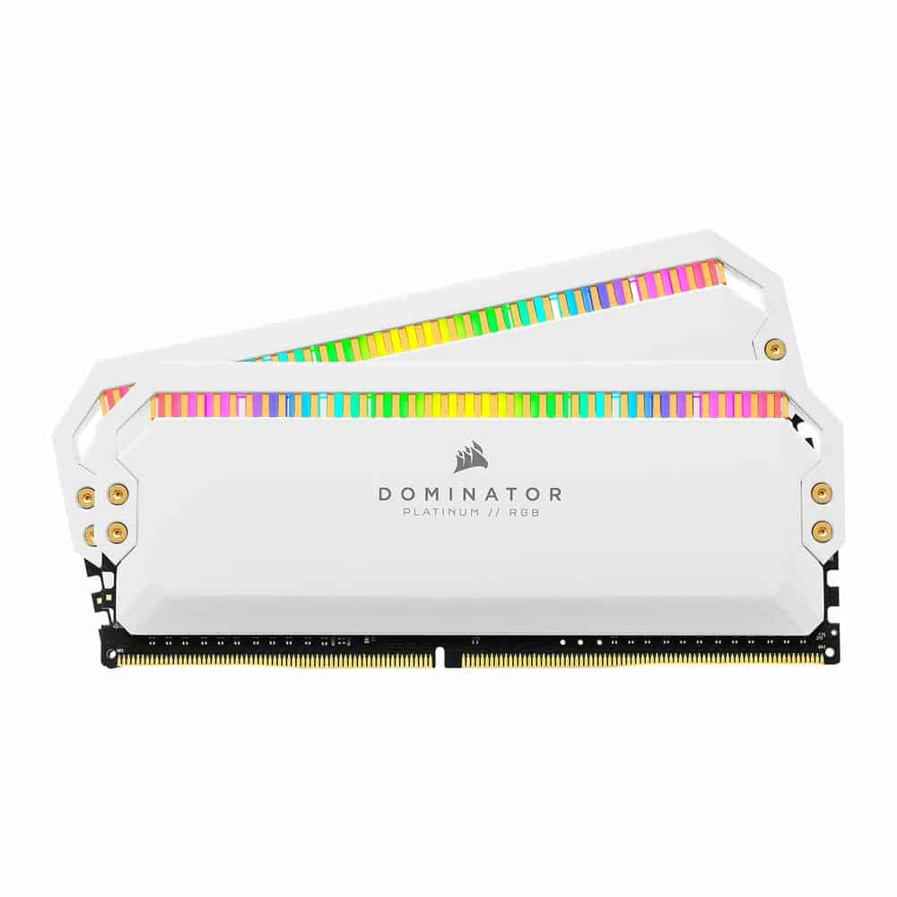 (image for) Corsair DOMINATOR Platinum RGB White 16GB 3200MHz DDR4 Memory Kit